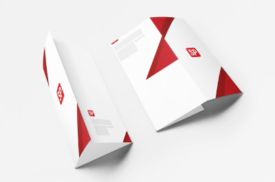 Falzflyer DIN A6/5 (10 x 21 cm) 6-seitig
