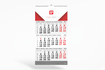 3-Monats-Kalender