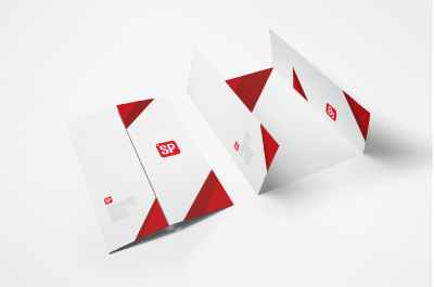 Falzflyer 10 x 21 cm, 8-seitig Fensterfalz