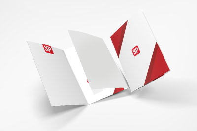 Falzflyer DIN A5, 6-seitig Wickelfalz